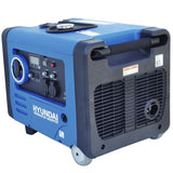 HYUNDAI Inverter Stromerzeuger HY4500SEi D, Notstromaggregat, Generator mit 4 kW, Stromgenerator mit E-Start, Benzin Stromaggregat, mobil und leise